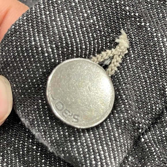 VINTAGE Joe's Jeans gray distressed straight leg jeans size 32 - Picture 4 of 9